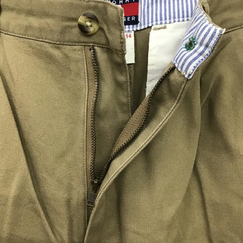 トミーヒルフィガー TOMMY HILFIGER パンツ チノパン 0903351-9224 ワンポイント ベージュ / ベージュ / レディース USED 古着 中古 10097609