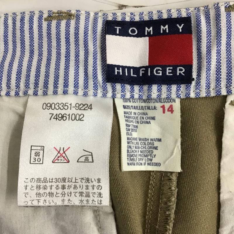 トミーヒルフィガー TOMMY HILFIGER パンツ チノパン 0903351-9224 ワンポイント ベージュ / ベージュ / レディース USED 古着 中古 10097609