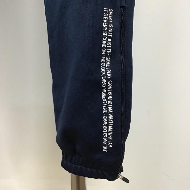 アディダス adidas ボトムス ボトムス JD2042 テーパードパンツスウエット ジャージ スポーツウェア スポーツウェア M ロゴ、文字 紺 / ネイビー / メンズ USED 古着 中古 10097633
