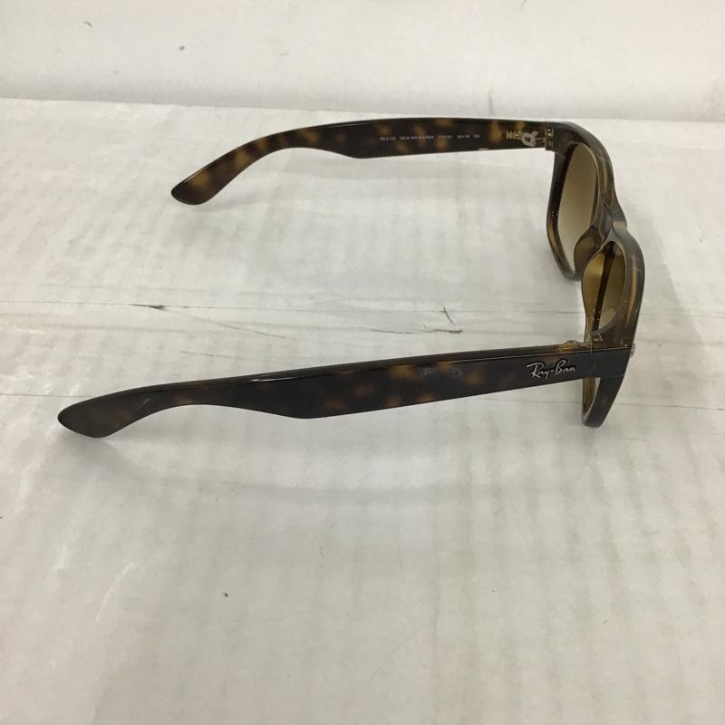 レイバン Ray-Ban めがね・サングラス サングラス RB2132 NEW WAYFARER 710-51 ロゴ、文字 茶 / ブラウン / メンズ USED 古着 中古 10097648