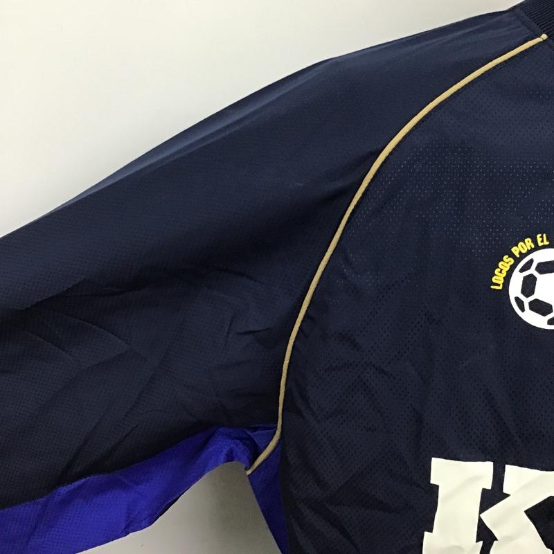 古着 USED カットソー 長袖 KC18420 KELME フットサル ピステ M ロゴ、文字 青 / ブルー / X 紺 / ネイビー / メンズ USED 古着 中古 10097656