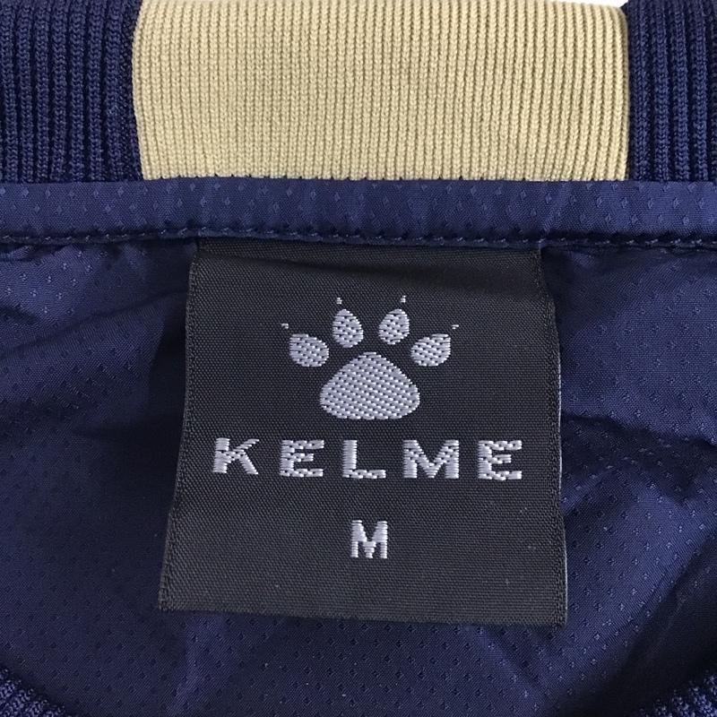 古着 USED カットソー 長袖 KC18420 KELME フットサル ピステ M ロゴ、文字 青 / ブルー / X 紺 / ネイビー / メンズ USED 古着 中古 10097656