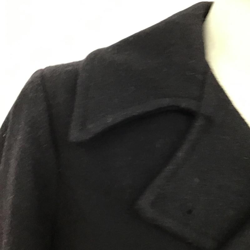 フェデリティー FIDELITY コート ピーコート 2123-710100 Pコート ウール M 無地 黒 / ブラック / メンズ USED 古着 中古 10097662