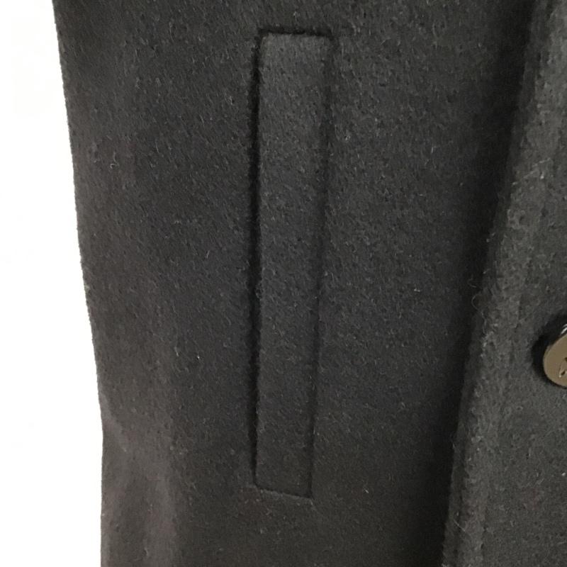 フェデリティー FIDELITY コート ピーコート 2123-710100 Pコート ウール M 無地 黒 / ブラック / メンズ USED 古着 中古 10097662