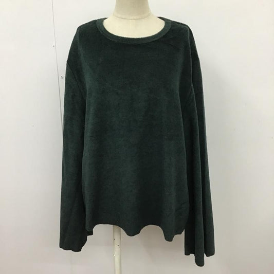 ザラ ZARA TRAFALUC カットソー 長袖 7901 291 500 ワイドスリーブ M 無地 緑 / グリーン /  レディース USED 古着 中古 10097726