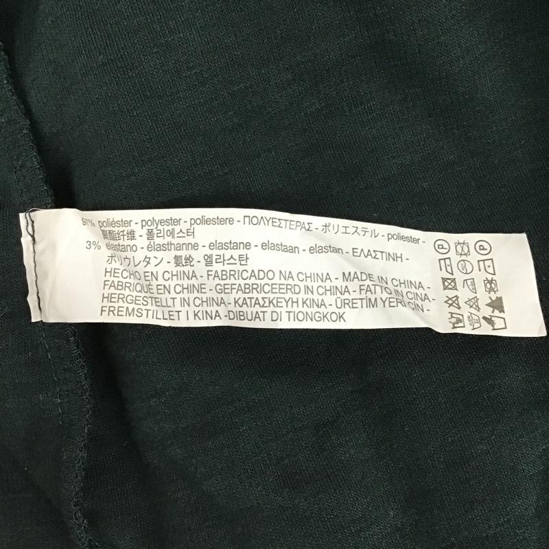 ザラ ZARA TRAFALUC カットソー 長袖 7901 291 500 ワイドスリーブ M 無地 緑 / グリーン /  レディース USED 古着 中古 10097726