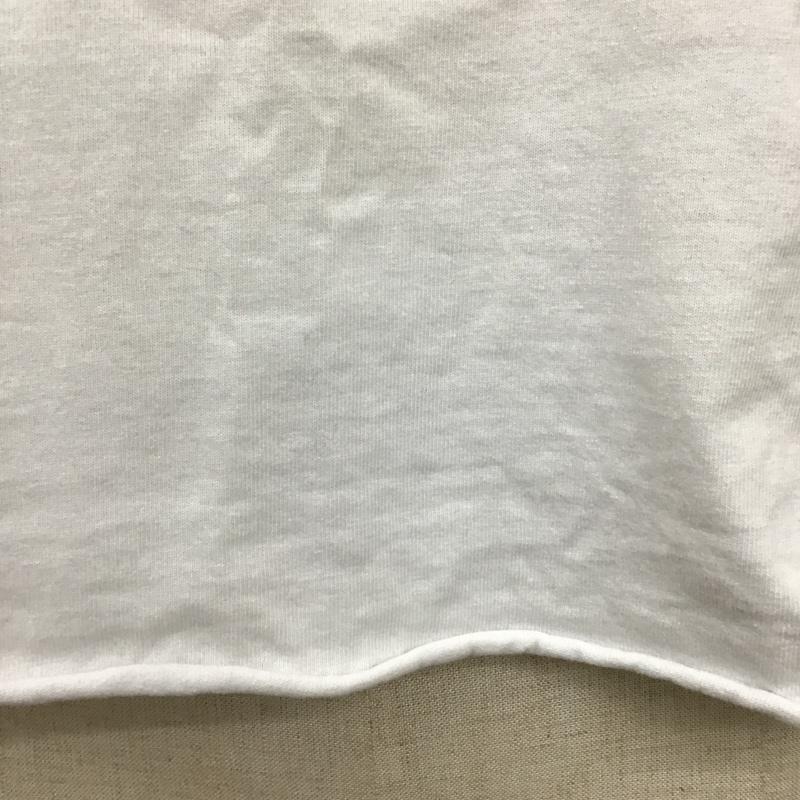 バンズ VANS Tシャツ 半袖 VA18HS-GT50MS ハイビスカス FREE ロゴ、文字 白 / ホワイト / レディース USED 古着 中古 10097728