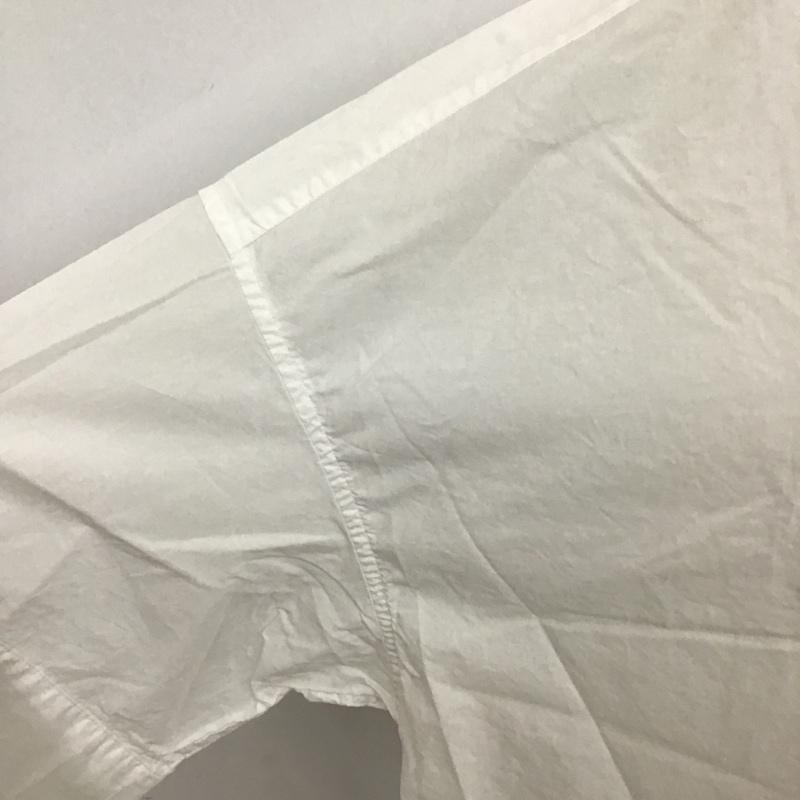 ニコアンド niko and... シャツ、ブラウス 半袖 S202DA01AD マーセBIGショートシャツ M 無地 白 / ホワイト / レディース USED 古着 中古 10097736
