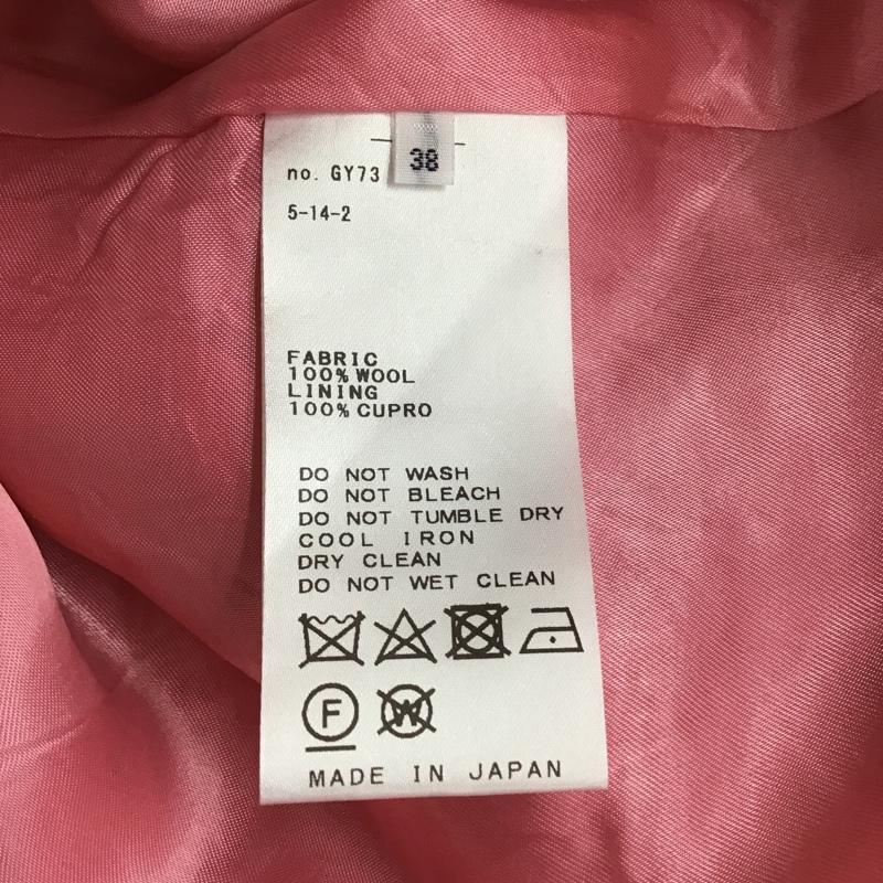 プラージュ Plage パンツ スラックス 20-030-922-1050-4-0 ボトムス カジュアルパンツ ワイドパンツ カジュアルパンツ 38 無地 桃 / ピンク / レディース USED 古着 中古 10097761