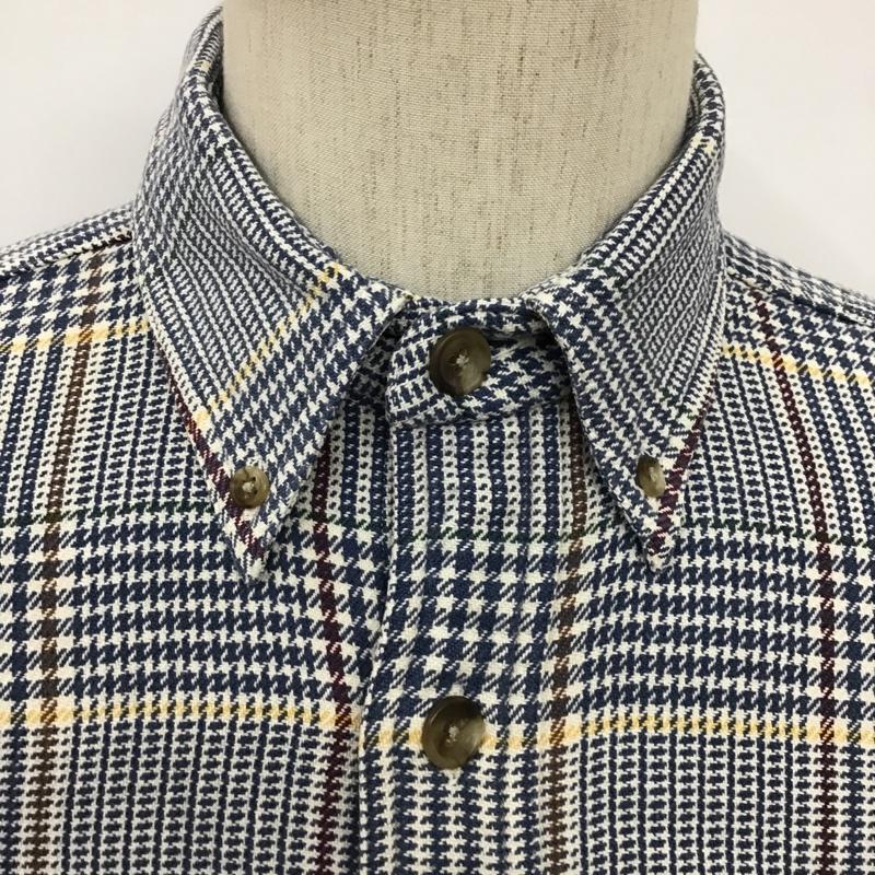 古着 USED シャツ、ブラウス 長袖 長袖シャツ カラーシャツ ポケットシャツ 長袖カットソー チェックシャツ M チェック マルチカラー / マルチカラー / メンズ USED 古着 中古 10097775