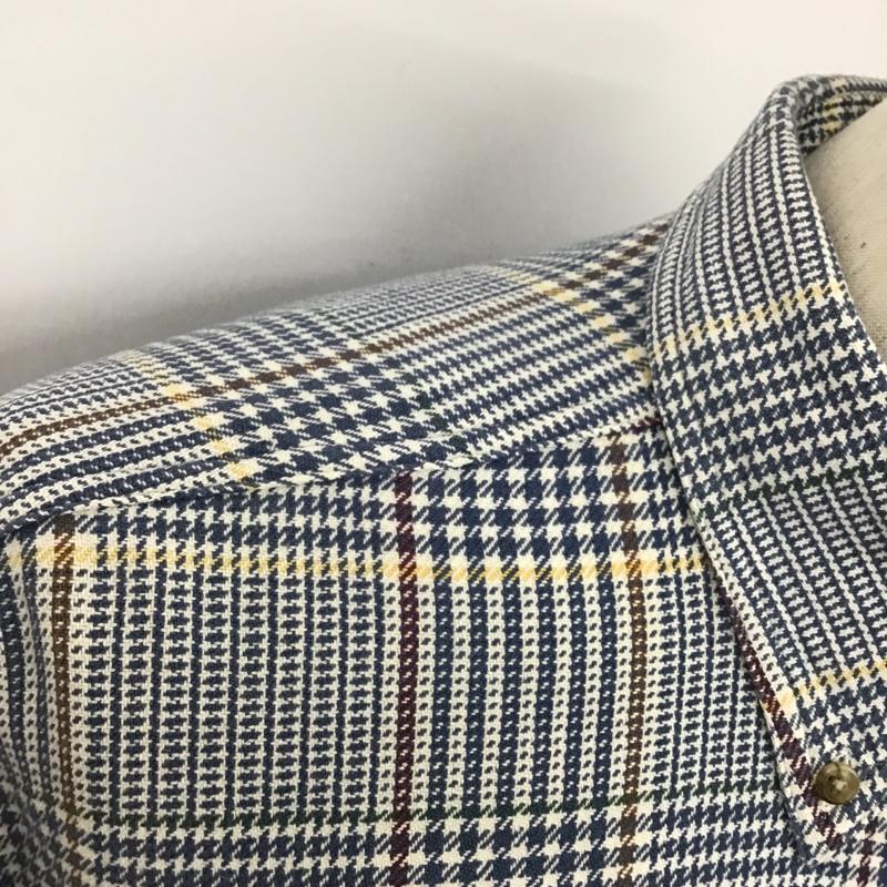 古着 USED シャツ、ブラウス 長袖 長袖シャツ カラーシャツ ポケットシャツ 長袖カットソー チェックシャツ M チェック マルチカラー / マルチカラー / メンズ USED 古着 中古 10097775