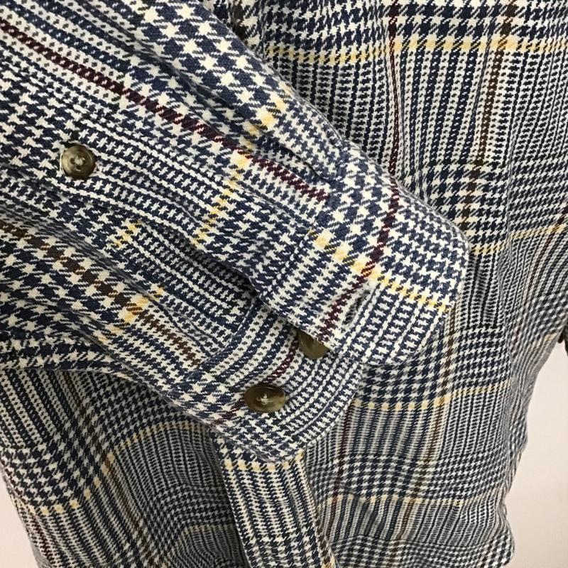 古着 USED シャツ、ブラウス 長袖 長袖シャツ カラーシャツ ポケットシャツ 長袖カットソー チェックシャツ M チェック マルチカラー / マルチカラー / メンズ USED 古着 中古 10097775