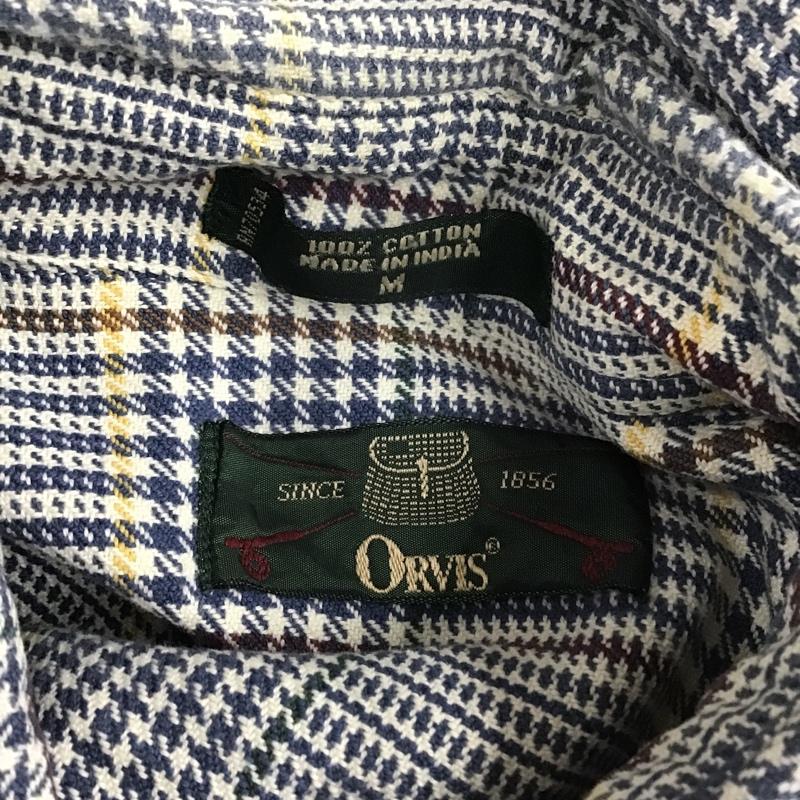 古着 USED シャツ、ブラウス 長袖 長袖シャツ カラーシャツ ポケットシャツ 長袖カットソー チェックシャツ M チェック マルチカラー / マルチカラー / メンズ USED 古着 中古 10097775