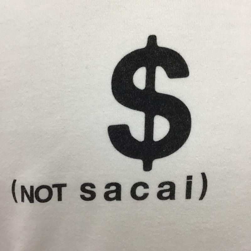 フラグメント FRAGMENT パーカー 長袖 16-01188M sacai ×FRAGMENT DESIGN NOTsacaiプルオーバーパーカー コラボ 長袖パーカー スウェット 2 ロゴ、文字 白 / ホワイト / メンズ USED 古着 中古 10097783