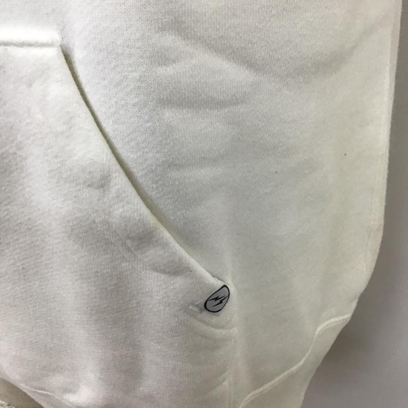 フラグメント FRAGMENT パーカー 長袖 16-01188M sacai ×FRAGMENT DESIGN NOTsacaiプルオーバーパーカー コラボ 長袖パーカー スウェット 2 ロゴ、文字 白 / ホワイト / メンズ USED 古着 中古 10097783