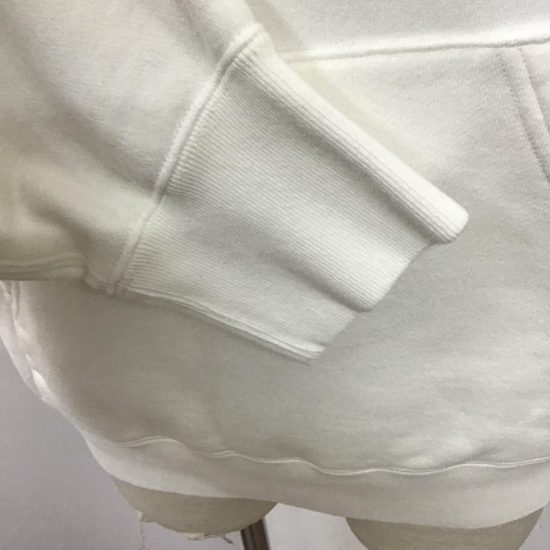 フラグメント FRAGMENT パーカー 長袖 16-01188M sacai ×FRAGMENT DESIGN NOTsacaiプルオーバーパーカー コラボ 長袖パーカー スウェット 2 ロゴ、文字 白 / ホワイト / メンズ USED 古着 中古 10097783