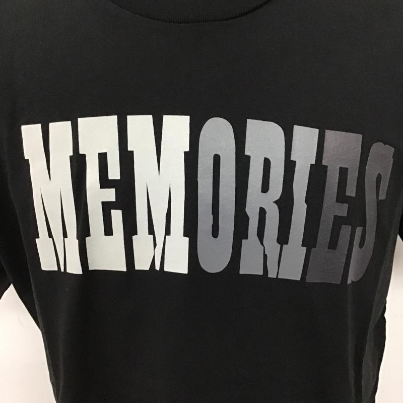 エーケーエーシックス AKA SIX Tシャツ 半袖 半袖カットソー プリントTシャツ クルーネックカットソー M ロゴ、文字 黒 / ブラック / メンズ USED 古着 中古 10097792