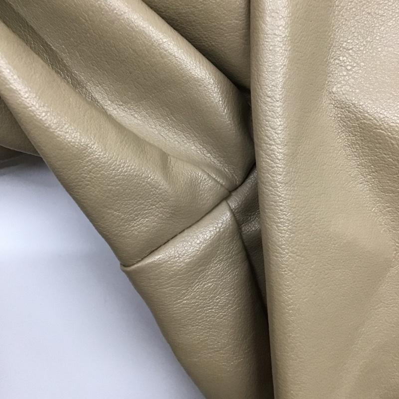スタイルミキサー STYLEMIXER ボトムス ボトムス 500ES131-2790 フェイクレザータックパンツ M 無地 ベージュ / ベージュ / レディース USED 古着 中古 10097814