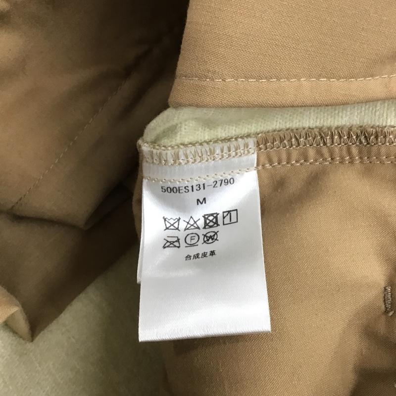 スタイルミキサー STYLEMIXER ボトムス ボトムス 500ES131-2790 フェイクレザータックパンツ M 無地 ベージュ / ベージュ / レディース USED 古着 中古 10097814