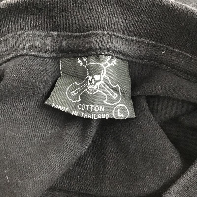 古着 USED Tシャツ 半袖 半袖カットソー プリントTシャツ クルーネックカットソー 古着 L キャラクター 黒 / ブラック / メンズ USED 古着 中古 10097829