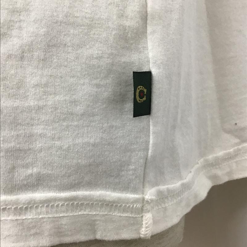 古着 USED Tシャツ 半袖 半袖カットソー プリントTシャツ クルーネックカットソー プリント 白 / ホワイト / メンズ USED 古着 中古 10097853