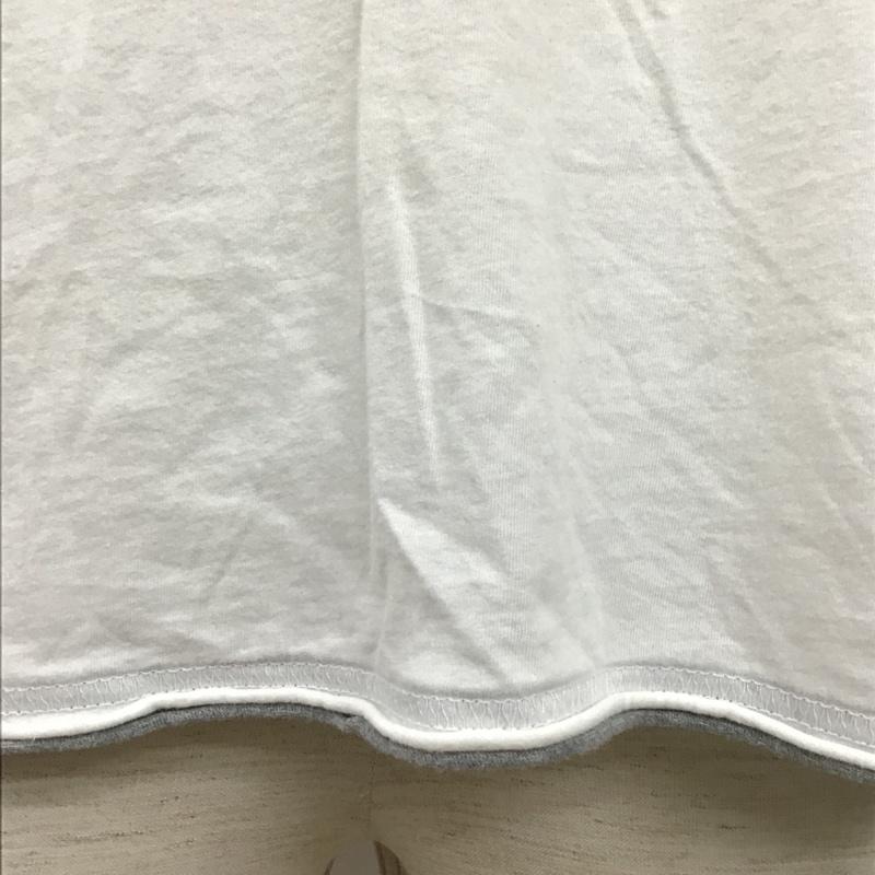 ビューティアンドユースユナイテッドアローズ BEAUTY&YOUTH UNITED ARROWS Tシャツ 半袖 半袖カットソー プリントTシャツ クルーネックカットソー M 無地 白 / ホワイト / メンズ USED 古着 中古 10097857