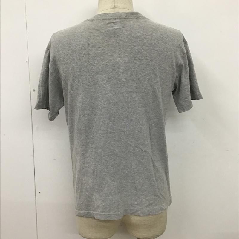ダブルワークス DUBBLEWORKS Tシャツ 半袖 半袖カットソー プリントTシャツ クルーネックカットソー M プリント 灰 / グレー / メンズ USED 古着 中古 10097865
