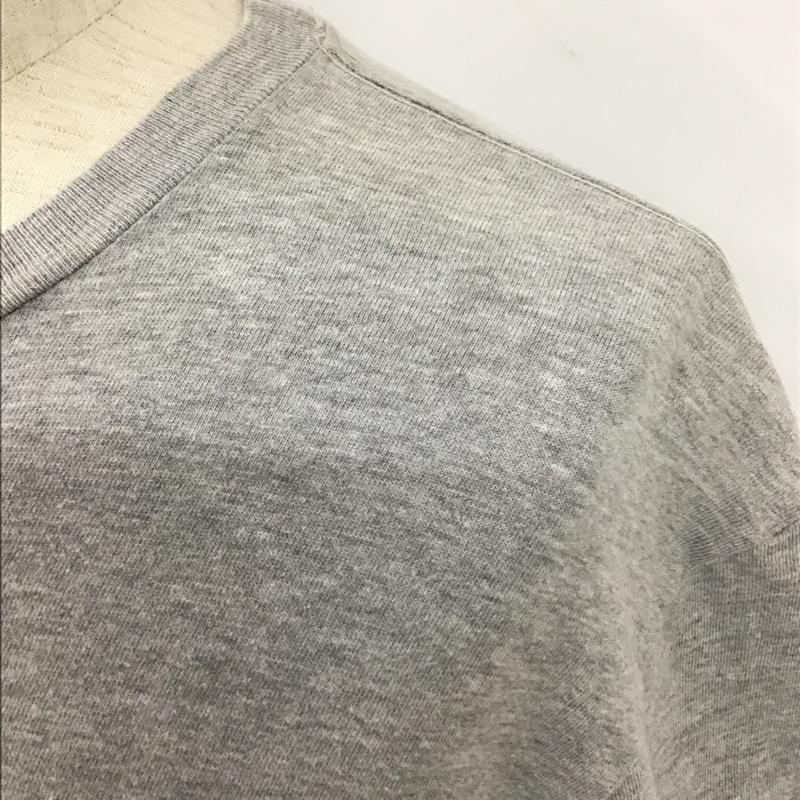 ダブルワークス DUBBLEWORKS Tシャツ 半袖 半袖カットソー プリントTシャツ クルーネックカットソー M プリント 灰 / グレー / メンズ USED 古着 中古 10097865
