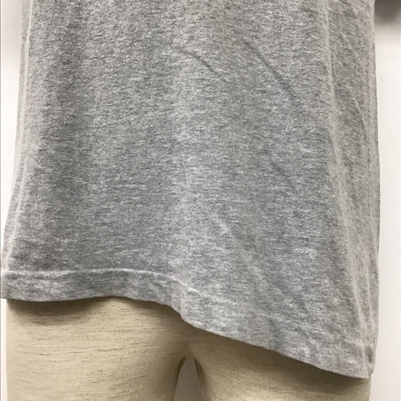 ダブルワークス DUBBLEWORKS Tシャツ 半袖 半袖カットソー プリントTシャツ クルーネックカットソー M プリント 灰 / グレー / メンズ USED 古着 中古 10097865