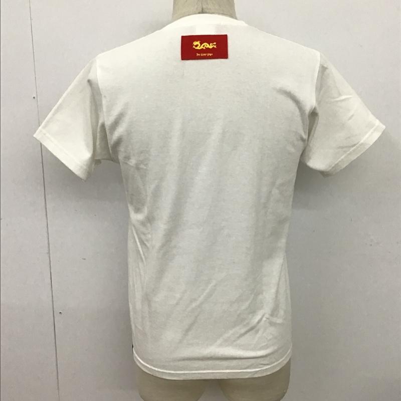 クリームソーダ CREAMSODA Tシャツ 半袖 半袖カットソー プリントTシャツ クルーネックカットソー S プリント 白 / ホワイト / メンズ USED 古着 中古 10097868
