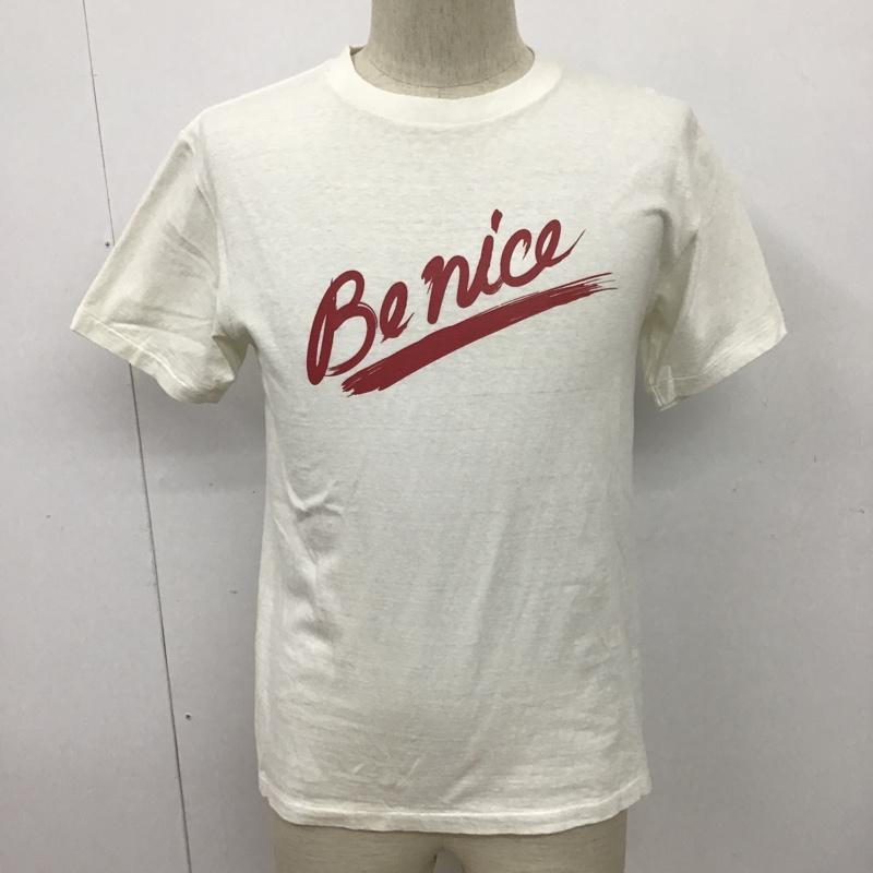 スタンダード カリフォルニア STANDARD CALIFORNIA Tシャツ 半袖 半袖カットソー プリントTシャツ クルーネックカットソー S ロゴ、文字 白 / ホワイト / メンズ USED 古着 中古 10097876