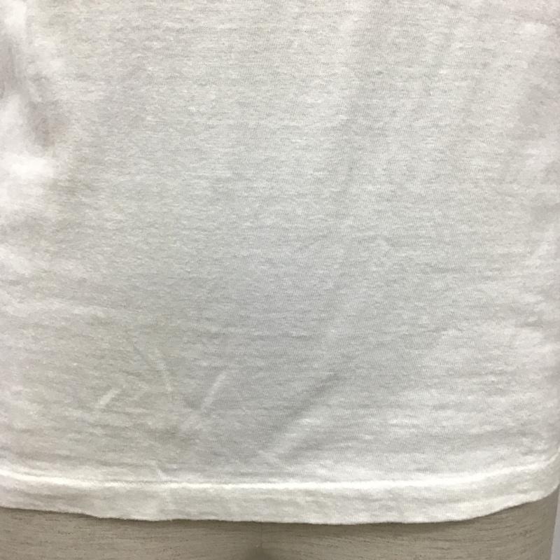 スタンダード カリフォルニア STANDARD CALIFORNIA Tシャツ 半袖 半袖カットソー プリントTシャツ クルーネックカットソー S ロゴ、文字 白 / ホワイト / メンズ USED 古着 中古 10097876