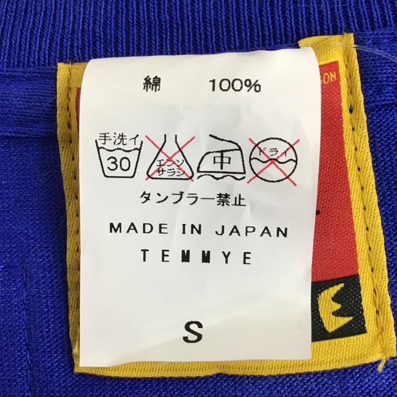 クリームソーダ CREAMSODA Tシャツ 半袖 半袖カットソー プリントTシャツ クルーネックカットソー S キャラクター 青 / ブルー / メンズ USED 古着 中古 10097878