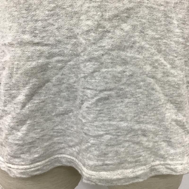 ダブルワークス DUBBLEWORKS カットソー 半袖 スウェット M ロゴ、文字 灰 / グレー / メンズ USED 古着 中古 10097895