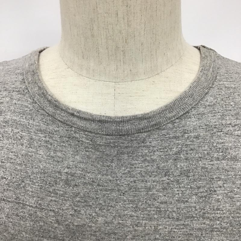 クーティープロダクションズ COOTIE PRODUCTIONS Tシャツ 半袖 ブーツ柄 バックプリント M ロゴ、文字 灰 / グレー / メンズ USED 古着 中古 10097904