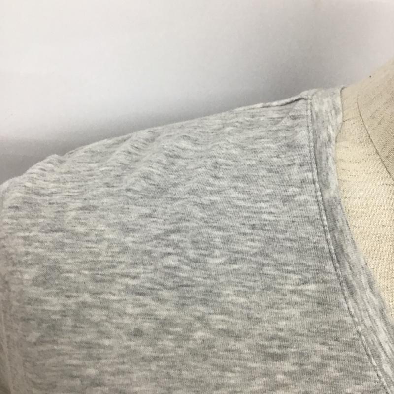 ディーゼル DIESEL Tシャツ 半袖 半袖カットソー プリントTシャツ クルーネックカットソー L プリント 灰 / グレー / メンズ USED 古着 中古 10097975