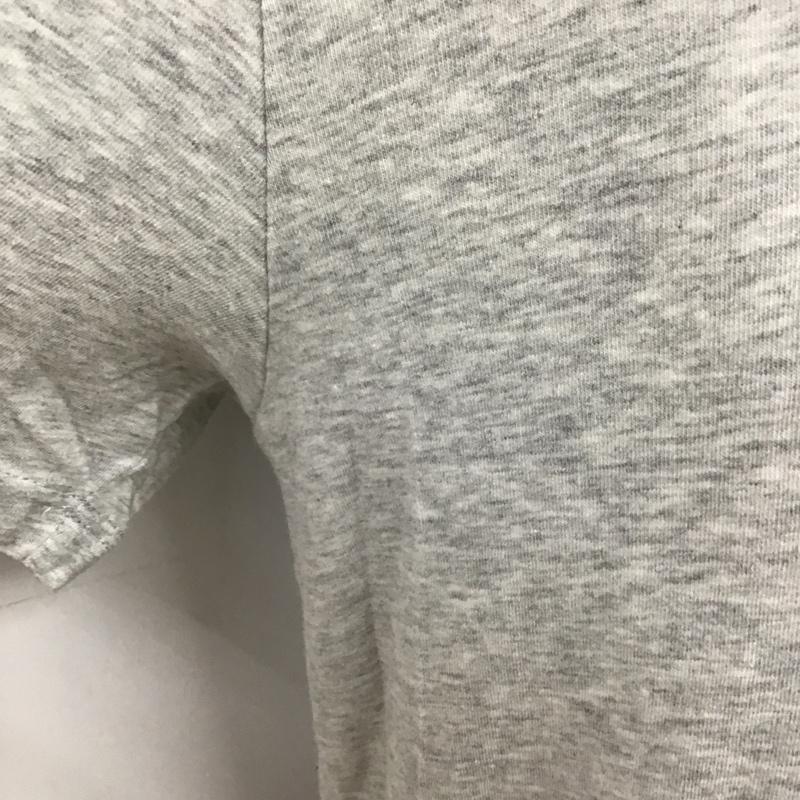 ディーゼル DIESEL Tシャツ 半袖 半袖カットソー プリントTシャツ クルーネックカットソー L プリント 灰 / グレー / メンズ USED 古着 中古 10097975