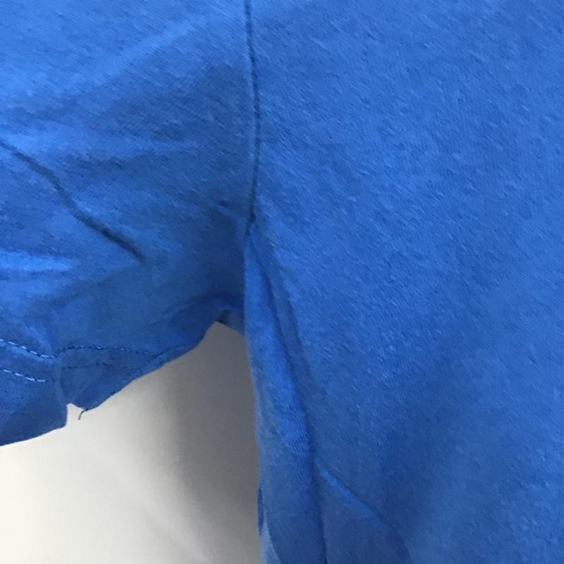 ディーゼル DIESEL Tシャツ 半袖 半袖カットソー プリントTシャツ クルーネックカットソー L プリント 青 / ブルー / メンズ USED 古着 中古 10097977