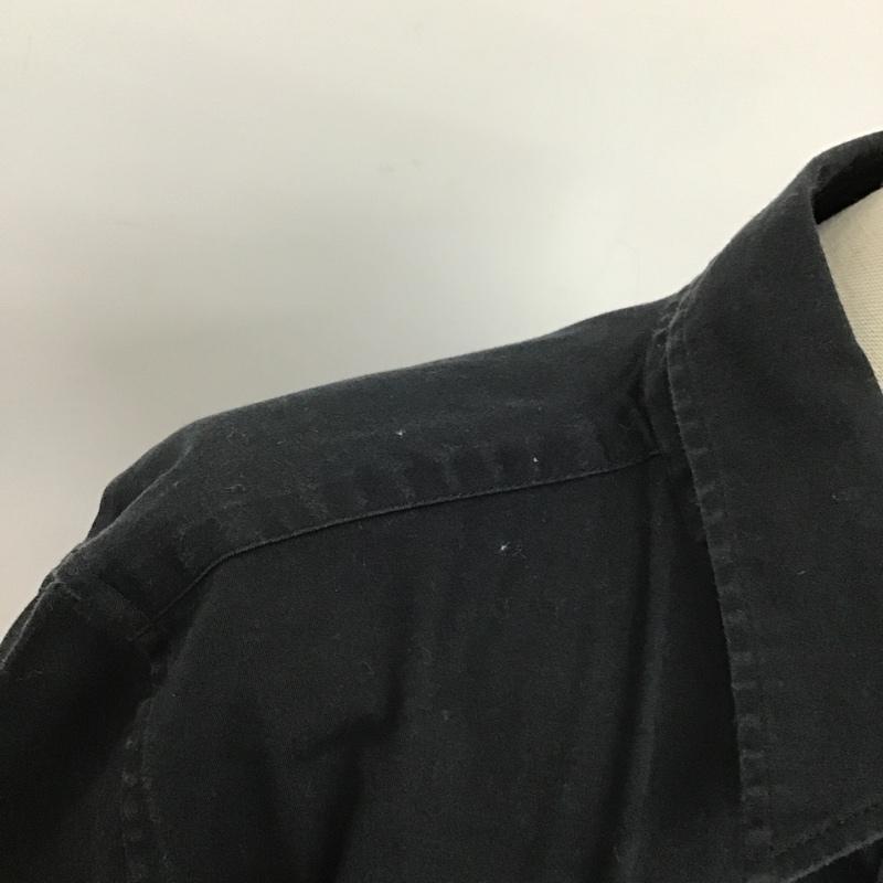 ラルフローレン RALPHLAUREN シャツ、ブラウス 長袖 長袖シャツ カジュアルシャツ カラーシャツ ポケットシャツ M ロゴ、文字 黒 / ブラック / レディース USED 古着 中古 10097994