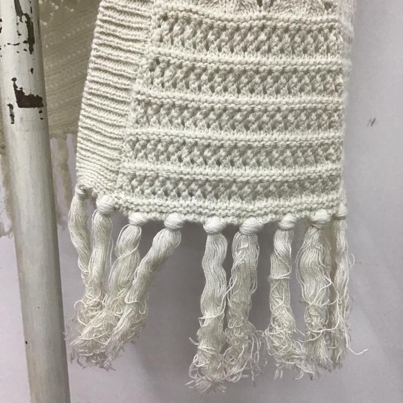 ニコアンド niko and... ベスト ベスト MN62TE03ST カギバリロングベスト 無地 アイボリー / アイボリー / レディース USED 古着 中古 10097995