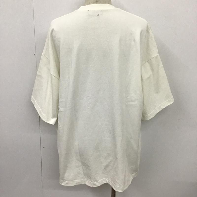 ノーティカ NAUTICA カットソー 半袖 212-1276 FREAKSSTORE 半袖カットソー プリントTシャツ クルーネックカットソー XL ロゴ、文字 白 / ホワイト / メンズ USED 古着 中古 10098022