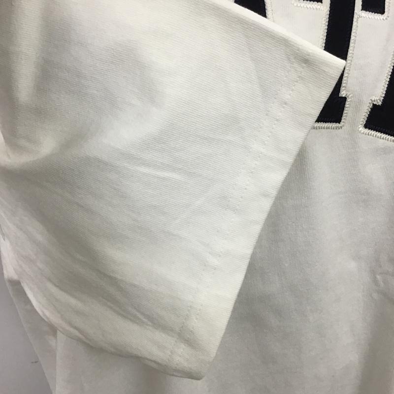 ノーティカ NAUTICA カットソー 半袖 212-1276 FREAKSSTORE 半袖カットソー プリントTシャツ クルーネックカットソー XL ロゴ、文字 白 / ホワイト / メンズ USED 古着 中古 10098022