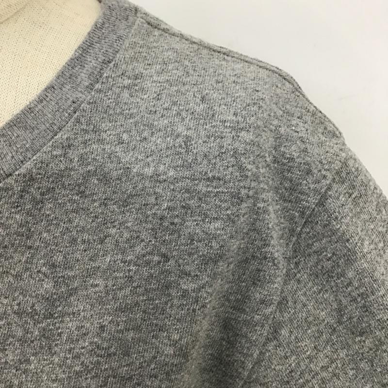 ザノースフェイス THE NORTH FACE Tシャツ 半袖 NTW3204Z クルーネック プリント 山 M ロゴ、文字 灰 / グレー / レディース USED 古着 中古 10098037