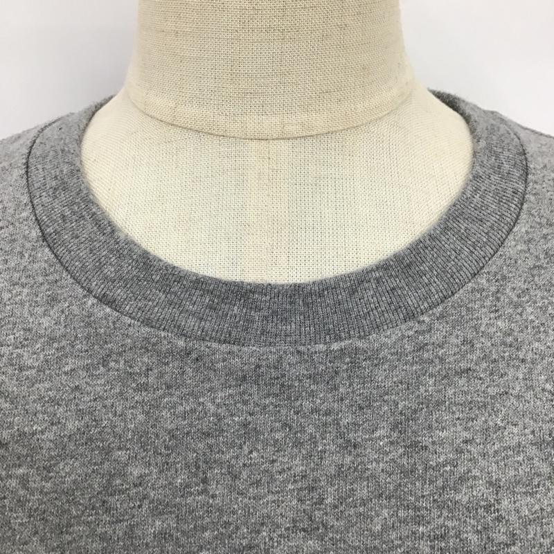 ザノースフェイス THE NORTH FACE Tシャツ 半袖 NTW3204Z クルーネック プリント 山 M ロゴ、文字 灰 / グレー / レディース USED 古着 中古 10098037
