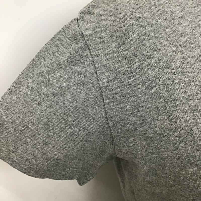 ザノースフェイス THE NORTH FACE Tシャツ 半袖 NTW3204Z クルーネック プリント 山 M ロゴ、文字 灰 / グレー / レディース USED 古着 中古 10098037