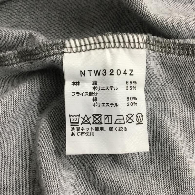 ザノースフェイス THE NORTH FACE Tシャツ 半袖 NTW3204Z クルーネック プリント 山 M ロゴ、文字 灰 / グレー / レディース USED 古着 中古 10098037