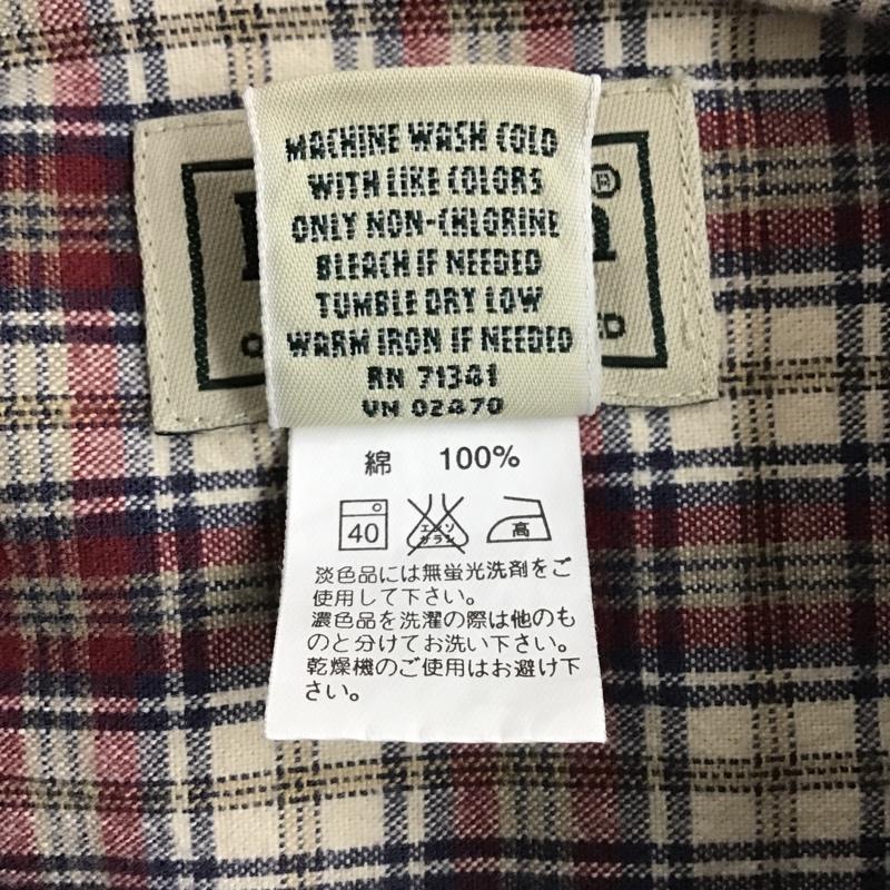 エルエルビーン L.L.Bean シャツ、ブラウス 半袖 半袖シャツ カラーシャツ ボタンダウンシャツ ポケットシャツ チェックシャツ M チェック マルチカラー / マルチカラー / メンズ USED 古着 中古 10098041