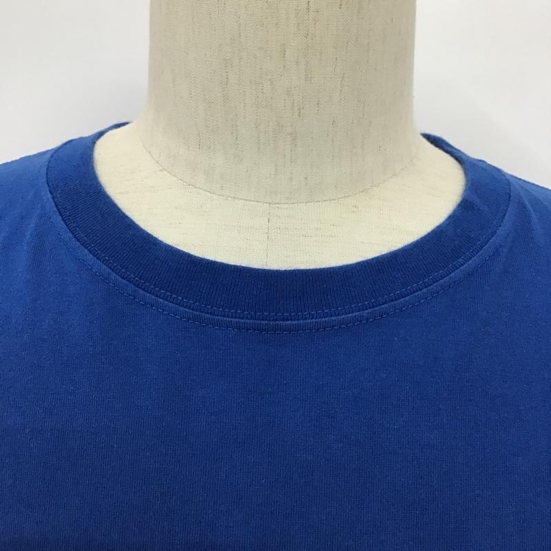 エクストララージ XLARGE Tシャツ 半袖 101203011004 フロントロゴポケットTシャツ 半袖Tシャツ クルーネックカットソー XL ロゴ、文字 青 / ブルー / メンズ USED 古着 中古 10098048