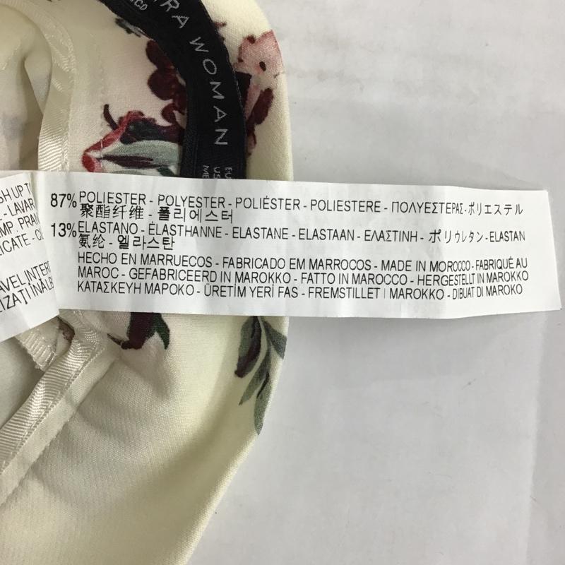ザラ ZARA スカート ひざ丈スカート 2252 627 251 ボックスプリーツ XS 花柄 マルチカラー / マルチカラー / レディース USED 古着 中古 10098049