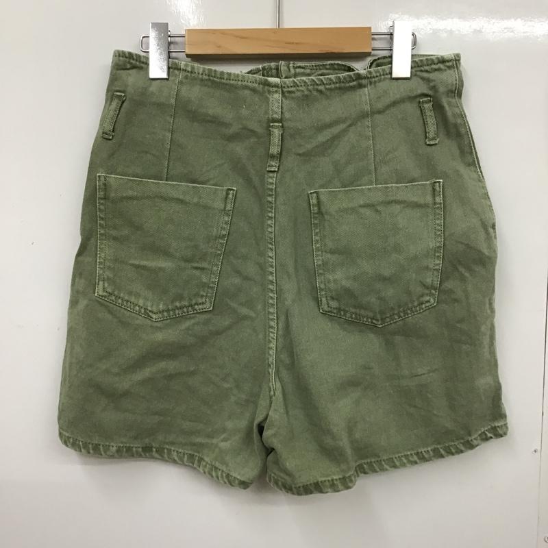 ザラ ZARA パンツ ショートパンツ 4406 153 505 デニム M 無地 カーキ / カーキ / レディース USED 古着 中古 10098051